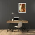 thumbnail image 3 of Moore, Regina 19x24 White Modern Wood Framed Museum Art Print Titled - Wheaten II, 3 of 4
