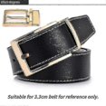 thumbnail image 2 of Men Reversible Belt Head Rotary Pin Buckle Alloy Metal Belt Buckle Single Prong_f-, 2 of 3