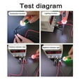 thumbnail image 4 of 6-12-24V DC bidirectional circuit tester handheld portable car test pen multi-function car test pen electrical system tester practical electric pen repair tool, 4 of 7