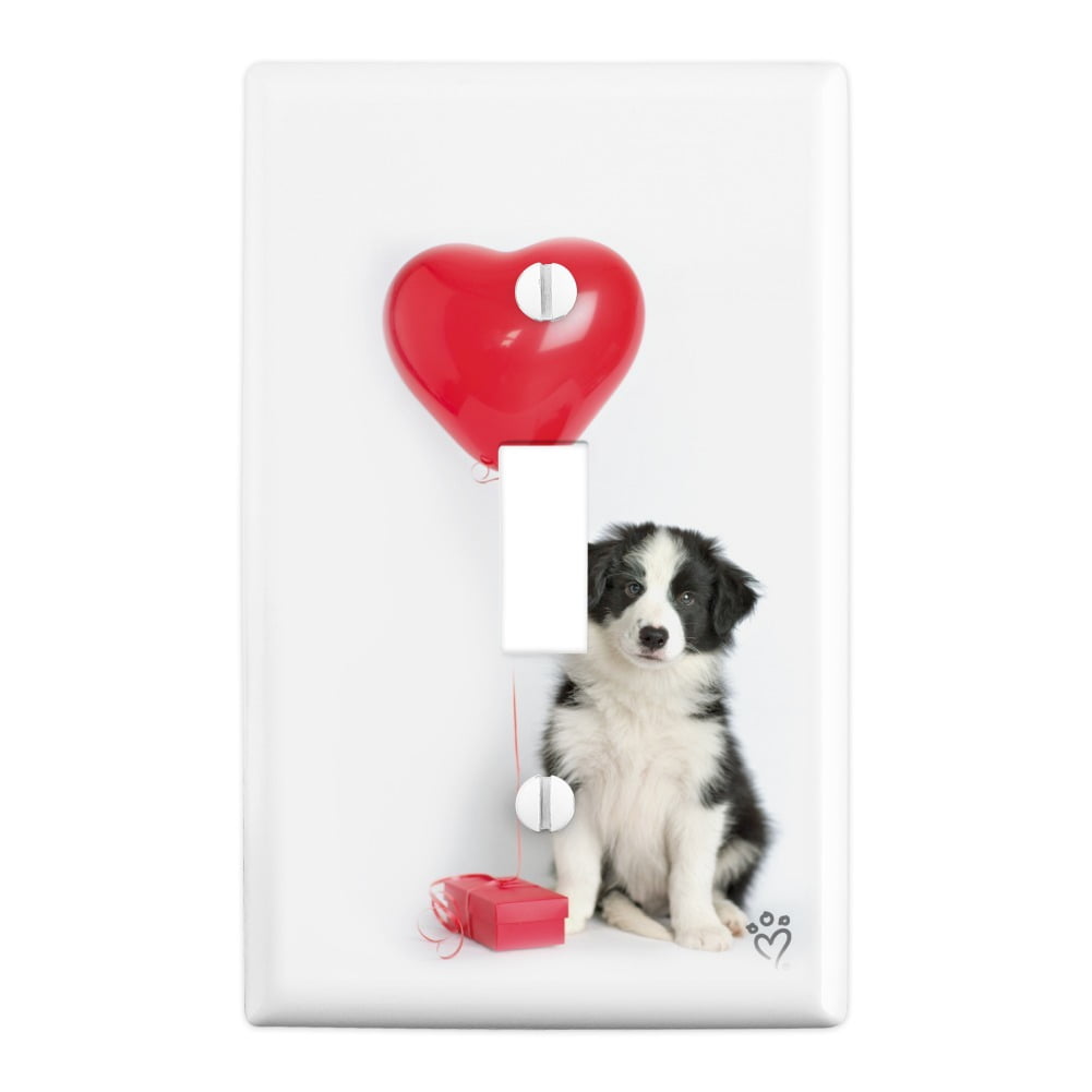 Valentine Day Switch Covers Wall Plate Graphics Wallplates Triple Rocker Valentines Day Heart 