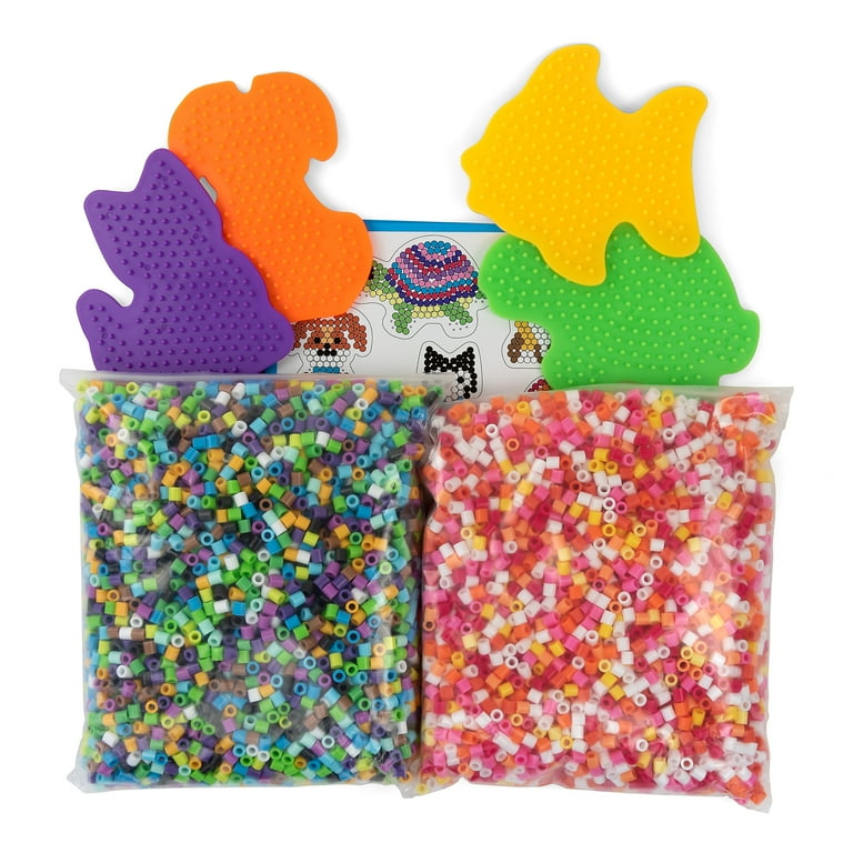 Incraftables Fuse Beads Kit 4000pcs (16 Colors). Hama Melting Beads for Kids  Crafts 5mm Unisex 