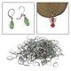 thumbnail image 4 of Palanca Pendientes BLESIY 200 Unids Ronda Colgante Clip Charms Reemplazo, 4 of 8