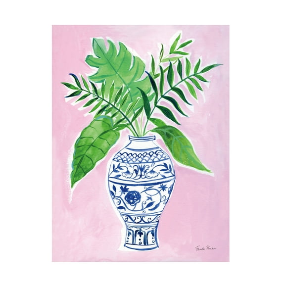 Trademark Fine Art 'Elegant Chinoiserie I Crop' Canvas Art by Farida Zaman