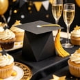 thumbnail image 6 of Dmlowu 2026 Black Paper Gift Box, Graduation Cap Card Box with Tassel for Party Favors Snacks Small Gifts, Keepsake Box for Grad Celebration, 1Pcs, 2Pcs, 6 of 6