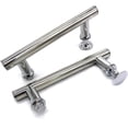 thumbnail image 2 of Manija de puerta corredera de 2 piezas Manija de puerta cepillada de acero inoxidable para muebles Accesorios para cabina de ducha Hardware Manijas resistentes para decoración del hogar, 2 of 5