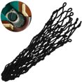thumbnail image 3 of HUGFEGWE 6 Pcs/Set Billiards Net Pockets, Table Pocket, Suitable for Billiards for Billiards Pool Snooker Table Nets Accessories(Black) CJB91-45856, 3 of 9
