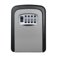 thumbnail image 1 of Caja fuerte para llaves de aleación de aluminio: caja de seguridad para llaves de montaje en pared resistente a la intemperie para uso en exteriores e interiores, combinación segura personalizable,, 1 of 2