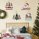 thumbnail image 3 of Decoraciones de Navidad Al Aire Libre Papel Decoración de la Puerta de Navidad Conjunto de 4, Adecuado para la Decoración de Paredes Y Puertas, Incluyendo un Colgador de Puerta de Bienvenida, Adecuado, 3 of 6