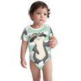 thumbnail image 3 of Balery Cute Raccoon Pattern Baby Climbing Clothes Infant Bodysuit Cute Infant Bodysuit Baby Romper-9M, 3 of 7