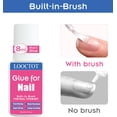 thumbnail image 2 of Pegamento para uñas LOOCTOT súper fuerte para tips de uñas 8 mL x 2, 2 of 8