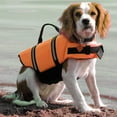 thumbnail image 2 of Dog Life Jacket Life Jacket For Dogs Reflective Life Jackets Swimming Training For Dogs / Pets Summer Swimwear For Pets, -M Orange, 2 of 7