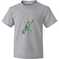 thumbnail image 3 of Inktastic Mardi Gras Crayfish Artsy Youth T-Shirt, 3 of 5