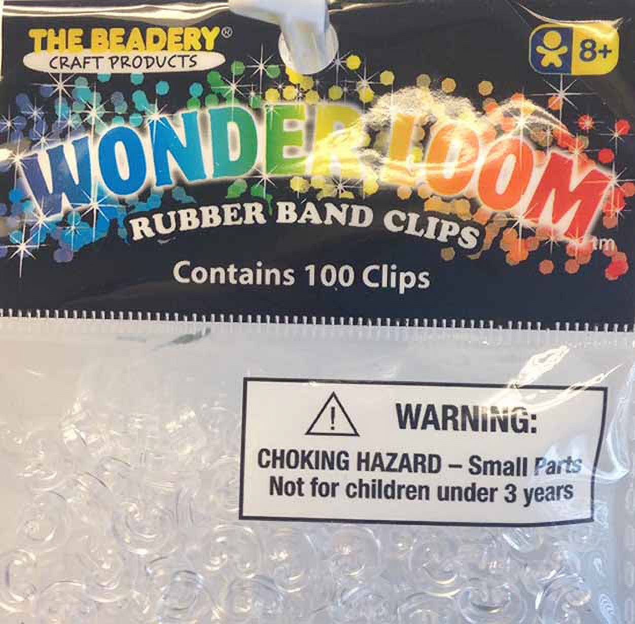 7307 – Wonder Loom® C-Clips – 100 Pack