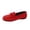 Red, variant on Willtoo Loafers for Women Slip On Flats Comfortable Business Dressy Casual Non Slip Work Office Walking Shoes