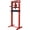 Red, variant on 12 Ton Hydraulic Shop Press, H-Frame Garage Press with Adjustable Working Table Height, Floor Standing Hydraulic Press with Steel Plates, Shop Floor Press for Gears and Bearings