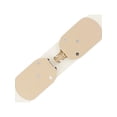 thumbnail image 3 of Cinturón elástico para mujer INSPIRE CHIC con hebilla de doble anillo de aleación, adecuado para falda o vestido, 67x6cm/26.4x2.4" color beige, 3 of 6