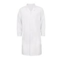 thumbnail image 1 of renvena Lab Laboratory Warehouse Doctor Work Wear Coat Scientist Medical Surgeon Technician Food Hygiene Industry Workwear Student Doctor’s Coat Uniform White For Men XXL, 1 of 8