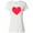 AA-White, variant on Inktastic Valentine's Day Red Heart Women's T-Shirt