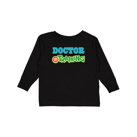 

Inktastic Doctor in Training Gift Toddler Boy or Toddler Girl Long Sleeve T-Shirt