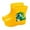 Yellow, variant on Otqutp Kids Dinosaur Rain Boots for Boys Girls Mud Boots Waterproof Toddler Lightweight Rain Boots with Soft Bottom