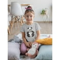 thumbnail image 2 of Cute Funny Big Panda T-Shirt Toddler -Image by Shutterstock,  3 Toddler, 2 of 4