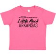thumbnail image 3 of Inktastic From Little Rock Arkansas in Black Distressed Text Boys or Girls Baby T-Shirt, 3 of 5