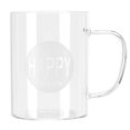 thumbnail image 1 of Taza de café de 350 ml, taza transparente de vidrio de borosilicato alto con asa para bebidas de té con leche, 1 of 14