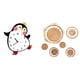 thumbnail image 1 of Reloj de pared,Reloj de pared silencioso y decorativo que no hace tictac,Reloj de pared silencioso de pingüino pequeño Reloj de madera,Manualidades de pared,Decoración para colgar en la, 1 of 8