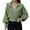 Army Green, variant on Women's Relaxed Loose-Fitting Open Neckline Pullover Short Sweater for Comfortable and Casual Everyday Wear,White,S