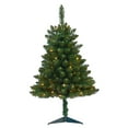 thumbnail image 2 of Nearly Natural 3ft Northern Rocky Spruce Christmas Tree w/ 50 Clear Lights, 2 of 7