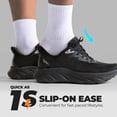 thumbnail image 2 of ALLSWIFIT Men's Hands Free Slip On Stability Walking Running Shoes Tennis Non-Slip Comfortable Workout Gym Breathable Lightweight StediBase Fashion Sneakers, 2 of 8