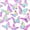 Laser Pink, variant on 3D Butterfly Wall Decor 3 Sizes 4 Styles Butterfly Party Decorations Cake Decorations Removable Stickers Wall Decor Room Mural Metallic (Laser Pink, 48Pcs)