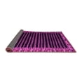 thumbnail image 2 of Ahgly Company Indoor Round Abstract Pink Modern Area Rugs, 4' Round, 2 of 4
