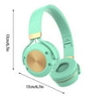 thumbnail image 3 of Back to School Gifts under $5 Bluetooth Headset With Microphone Wireless Headset With Mic Bluetooth 5.0 Headset 10 Hrs Working Time on Clearance, 3 of 8
