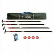 Zipwall ZipPole Telescoping 10-1/4 ft. L X 1 in. D Stainless Steel Extension Pole Multicolored