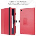 thumbnail image 5 of Labanema Compatible with Lenovo Chromebook Duet 3 11 Case,PU Leather Folio 2-folding Stand Cover for Lenovo Chromebook Duet 3 (82T6001HUS) 10.9" 2-in-1 Tablet,Red, 5 of 5