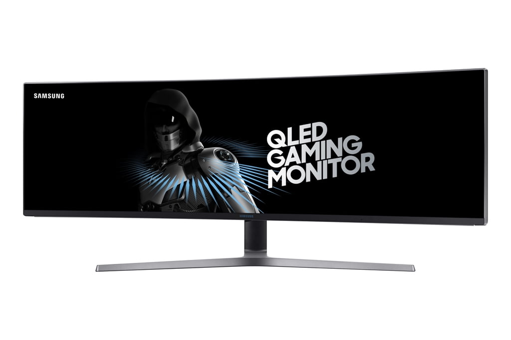 SAMSUNG CHG90 Series 49" HDR QLED Curved Monitor - LC49HG90DMNXZA