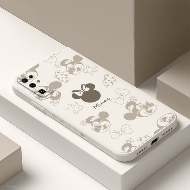 Funda de Mickey Mouse de Disney para Samsung Galaxy S22 Ultra S21 S20 FE S10 S9 Plus Note 20 Ultra 10 Lite M52 M62 F62, funda de silicona Tan Jianjun unisex
