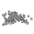 thumbnail image 2 of Noref 50Pcs Wire Thread Insert M3.5 x 0.6 Threaded Protection Socket Screw Bushing Repair Nut,Insert Repair Tool,Coiled Wire Nut, 2 of 8