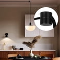 thumbnail image 3 of 3 Pack Ceiling Hooks for Ceiling Hanging Lights, Ceiling Hooks, Black, 3 of 7
