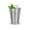 #-09Silver, variant on Vintage Brass-Style Mint Julep Cup 347ml, Durable Stainless Steel Cocktail Glass for Whiskey, Bourbon & Everyday Barware Use Silver