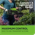 thumbnail image 5 of Greenworks 80V 26" Brushless Hedge Trimmer, 2.0Ah Battery and 2A Charger, 5 of 14