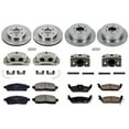 thumbnail image 2 of PowerStop Front and Rear Stock Replacement Brake Pad and Rotor Kit with Calipers Fits: FORD Select Models KCOE1944, 2 of 5