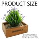 thumbnail image 4 of Planta de simulación de espigas de trigo sin macetas, suministros creativos de bricolaje, bolas de hierba, decoración de interiores, plantas verdes artificiales, 4 Uds., 4 of 5