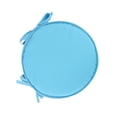 thumbnail image 2 of Almohadilla de cojín de cojín de silla redonda para decoración del hogar de té de Azul 38 cm, 2 of 8