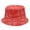 Red, variant on Aoochasliy Hats and Gloves Clothes Fisherman Hat Unisex Men Women Printing Sun Hat Outing Two-sided Bucket Caps