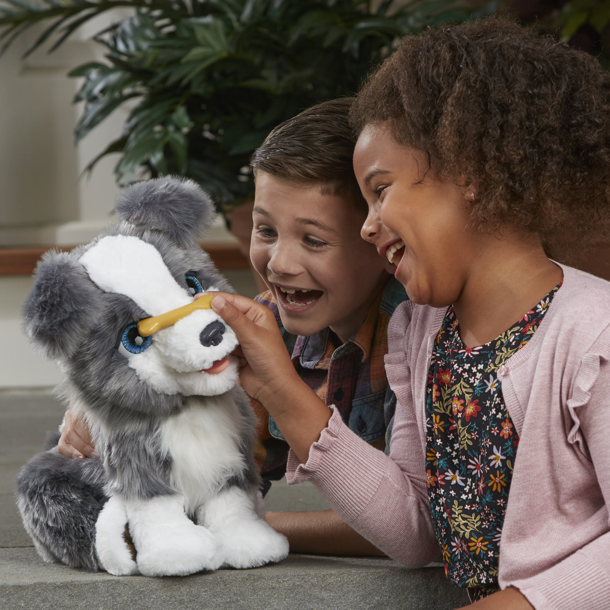 Sound-and-Motion the Trick-Lovin’ Interactive Plush Pet Dog 100 FurReal Ricky 