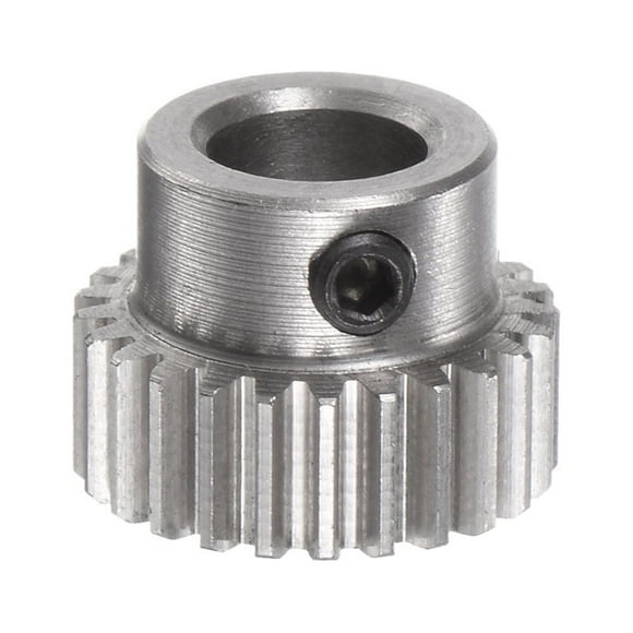Unique Bargains Pinion Gear 6mm Aperture 25T 0.5 Module Stainless Steel Motor Gear
