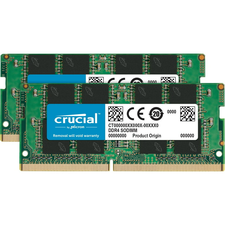 16GB Kit x 8GB) DDR4-2400 SODIMM - CT2K8G4SFS824A" - Walmart.com