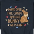 thumbnail image 3 of Instant Message - Hand Over The Candy - Men's Crew Neck Fleece Pullover, 3 of 6